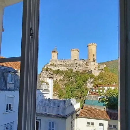 아파트 L'ariane, Vue Sur Le Chateau *
